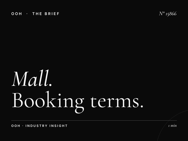 Mall of Qatar Digital Icons Contracts: Booking Terms