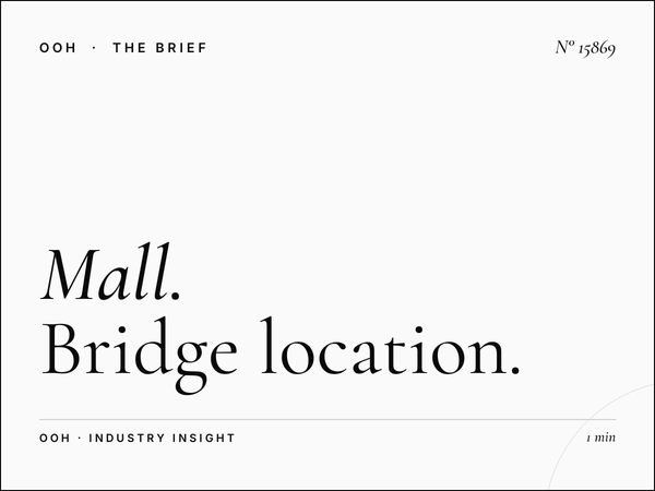Mall of Qatar Digital Link Bridges Placement: Bridge Location