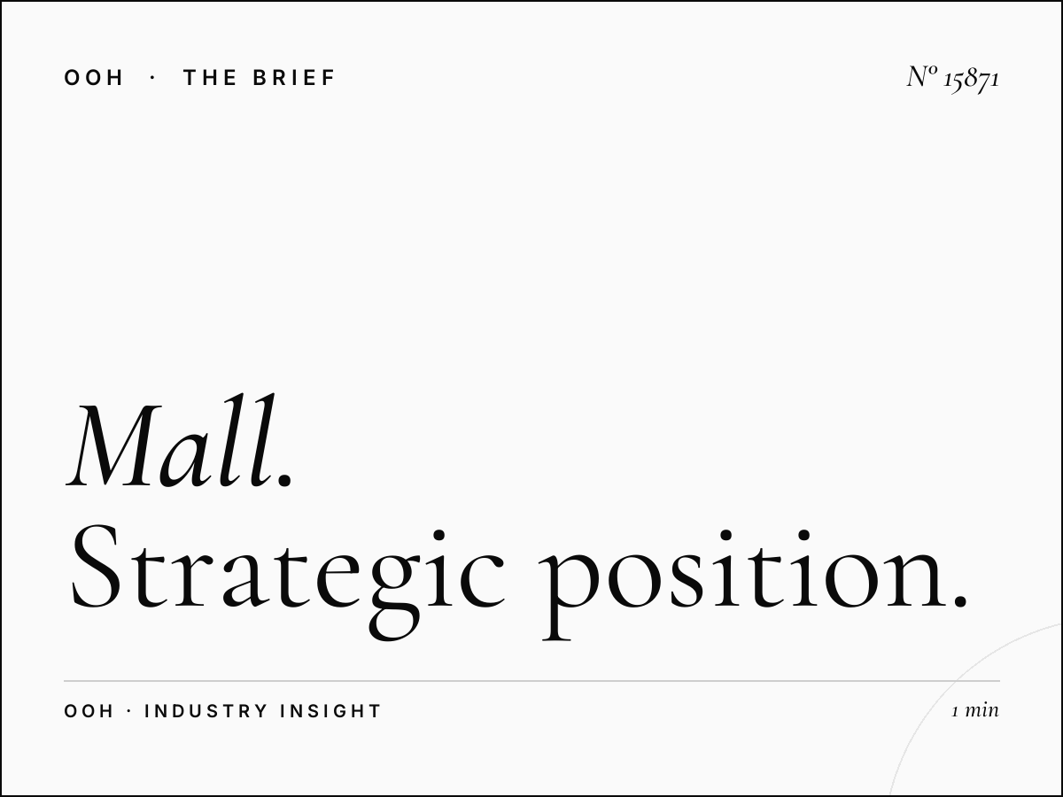 Mall of Qatar Digital Link Bridges Location: Strategic Position for Maximum Brand Impact