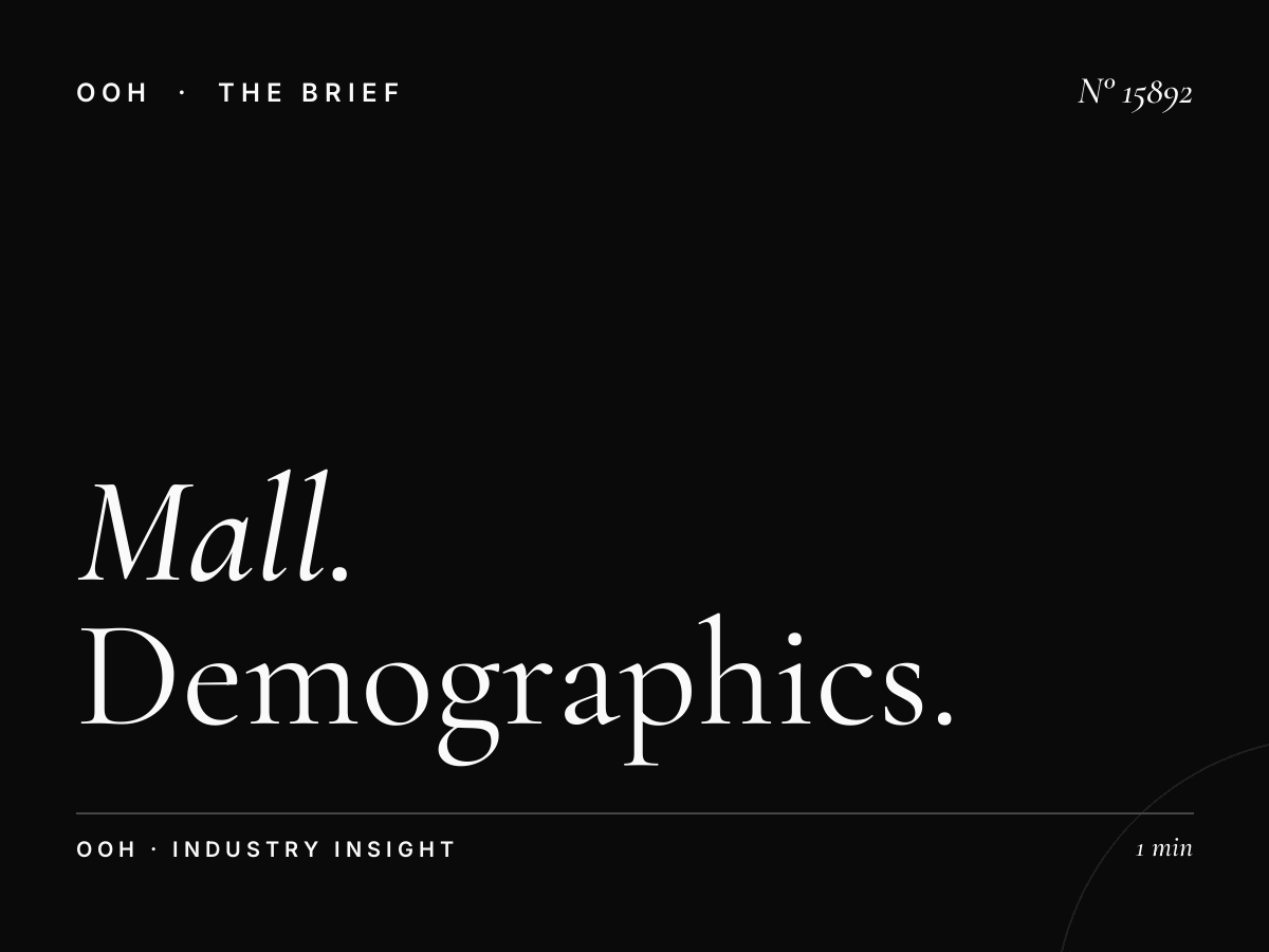 Mall of Qatar Digital Icons Audience: Demographics