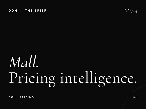 Mall of Qatar Digital Link Bridges Monthly Rates: Pricing Intelligence for Strategic Media Buyers
