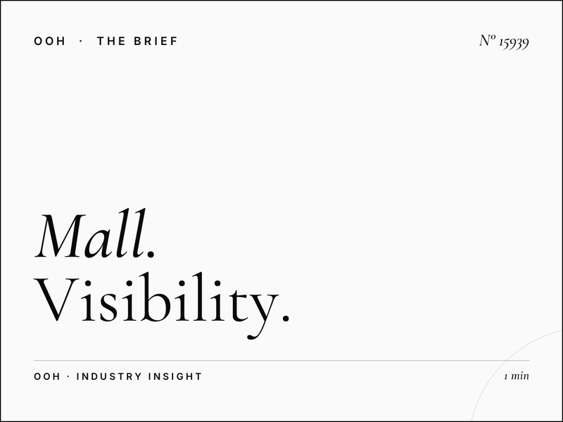 Mall of Qatar Digital Link Bridges Impact: Visibility