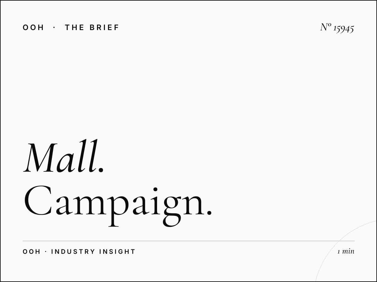 Mall of Qatar Digital Link Bridges Advertising: Campaign