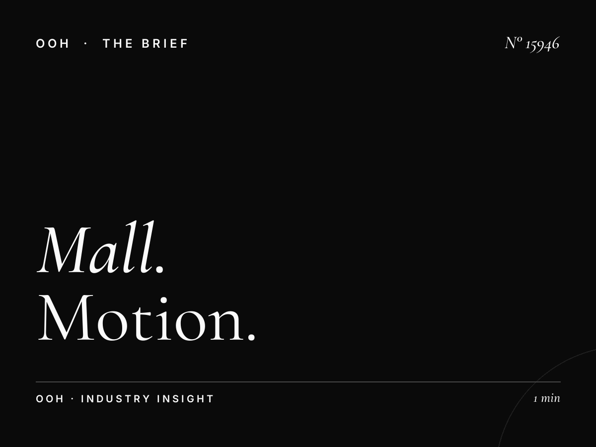 Mall of Qatar Digital Link Bridges Animation: Motion That Moves Millions
