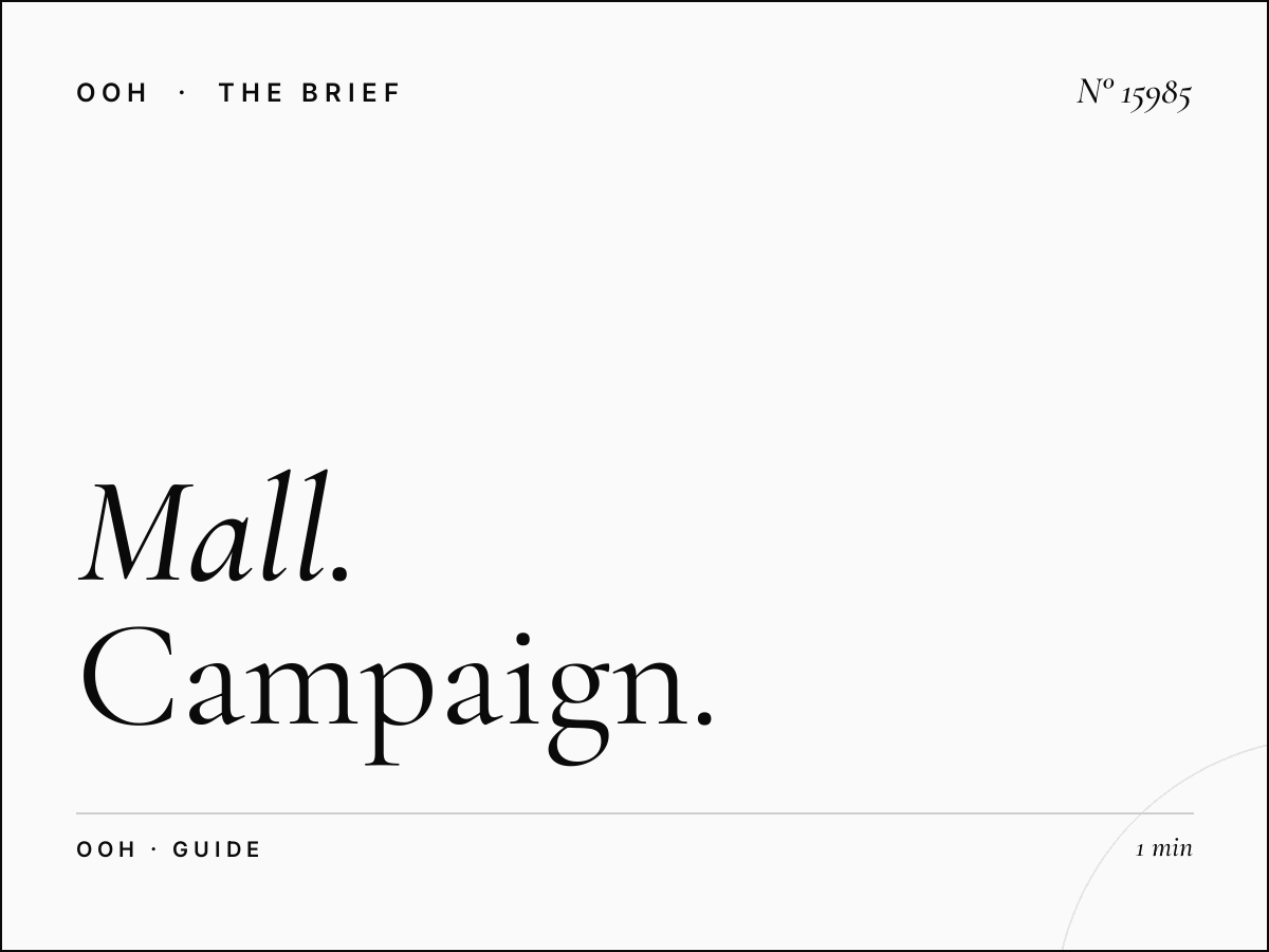 Mall of Qatar Digital MUPIs Advertising: Campaign Guide