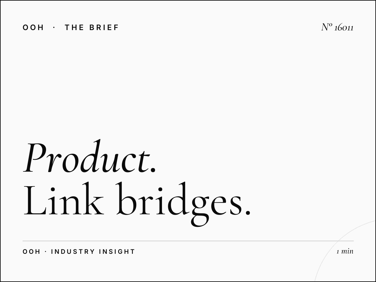 Product Launch Mall of Qatar: Link Bridges High-Impact