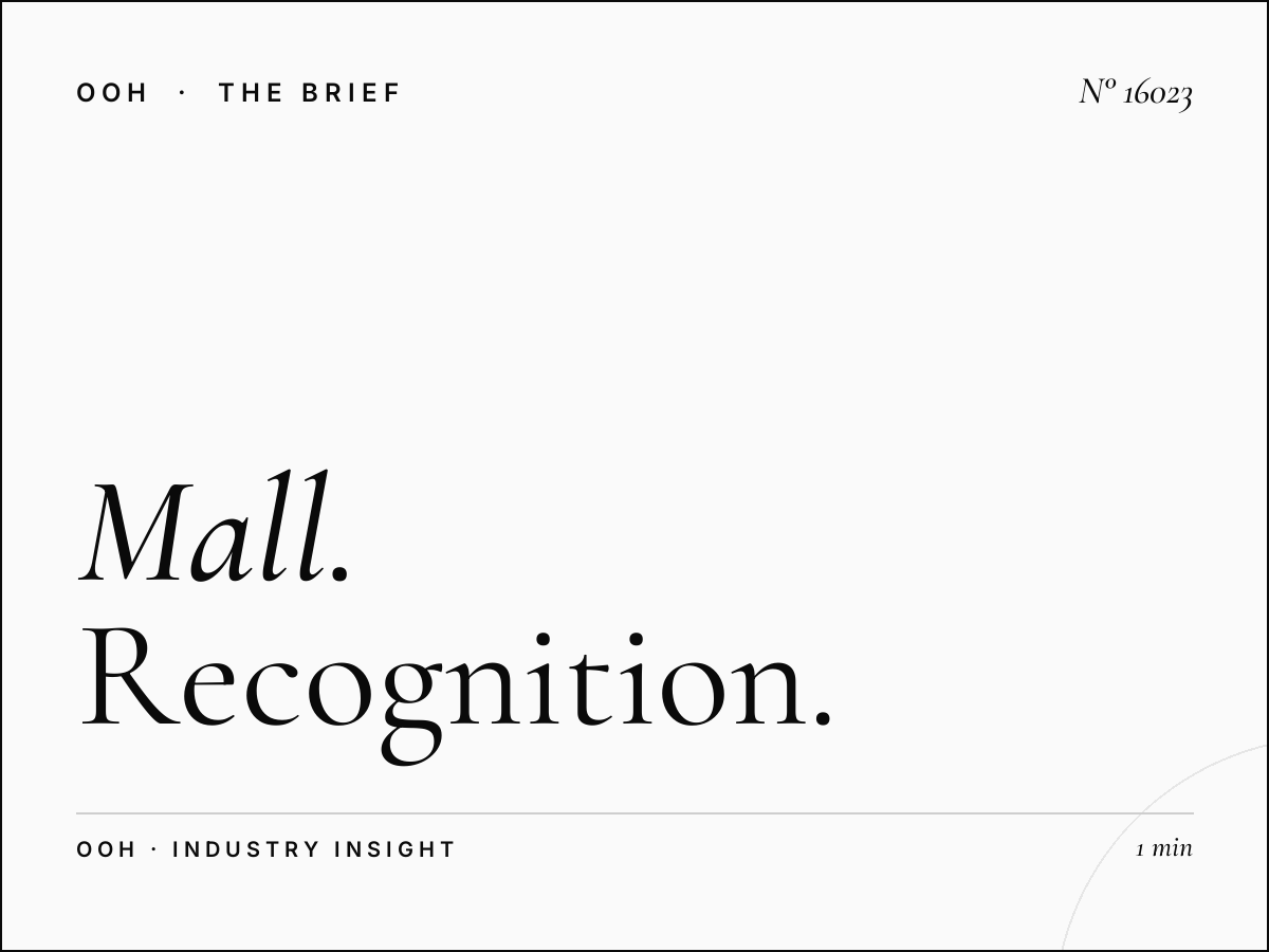 Mall of Qatar Digital MUPIs Brand Impact: Recognition