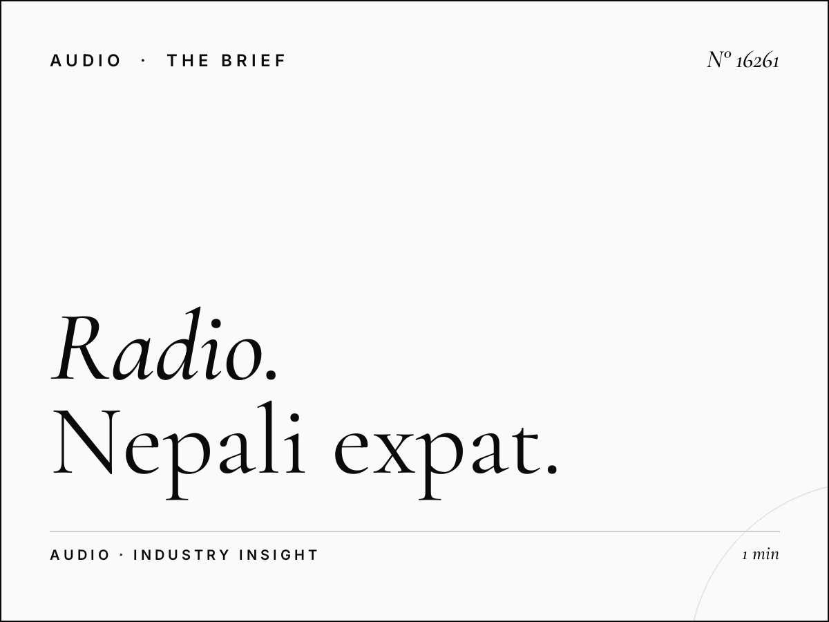 Radio Suno 91.7 Nepali Community: Nepali Expat Targeting
