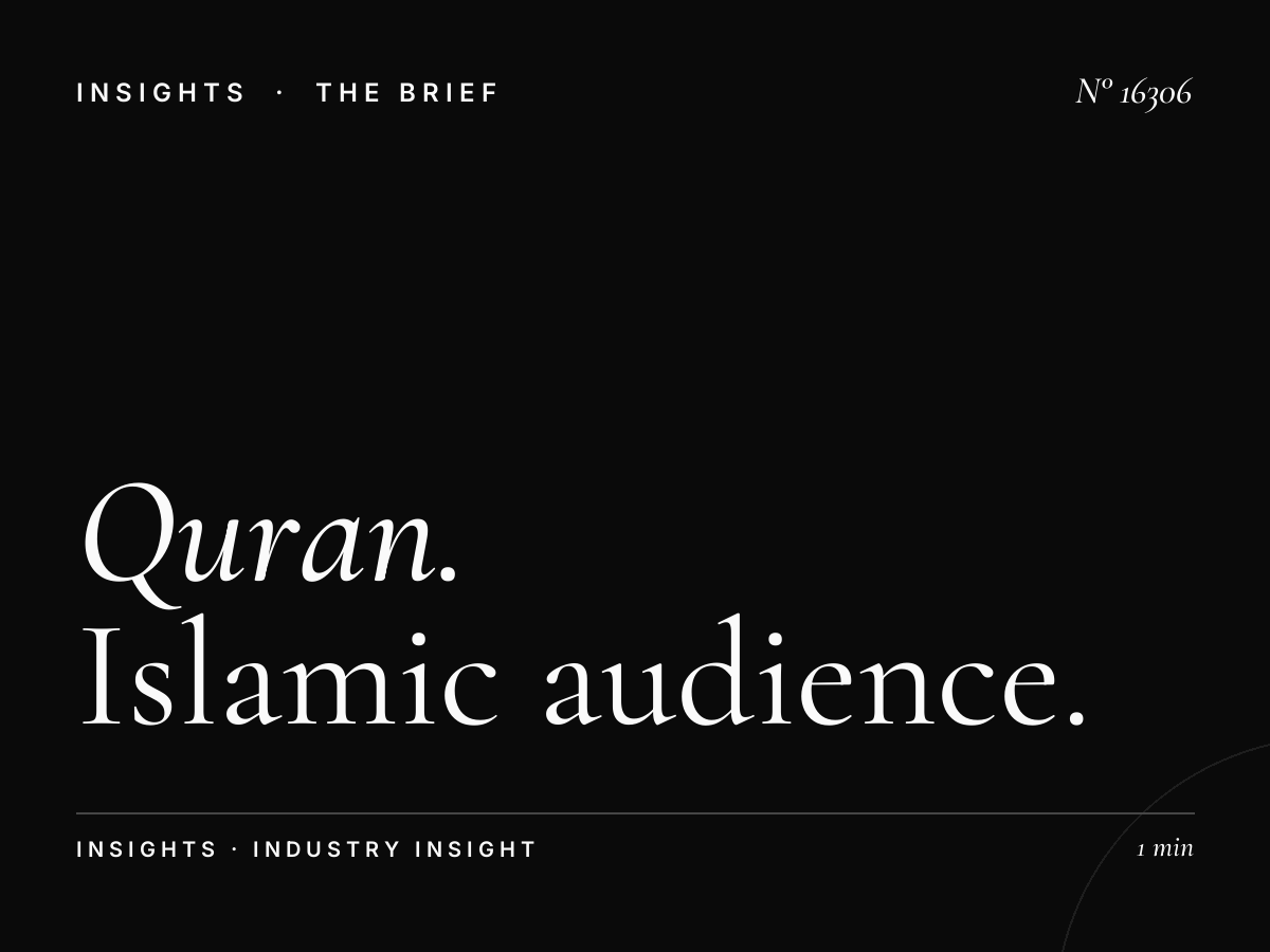 Quran Al Kareem 103.4 Demographics: Islamic Audience Qatar