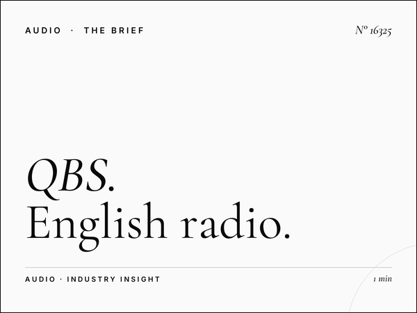 QBS English 97.5 Budget: English Radio Advertising Cost