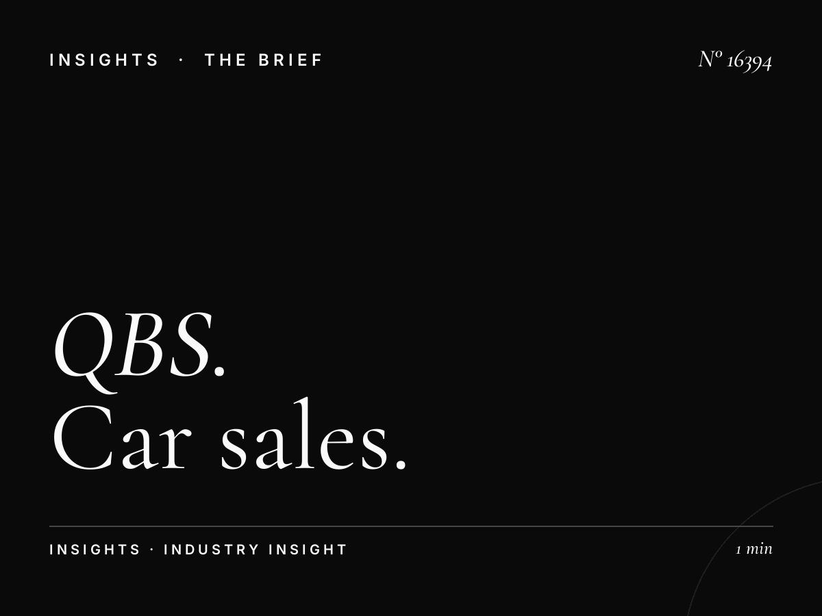 QBS English 97.5 Automotive Dealers: Car Sales English