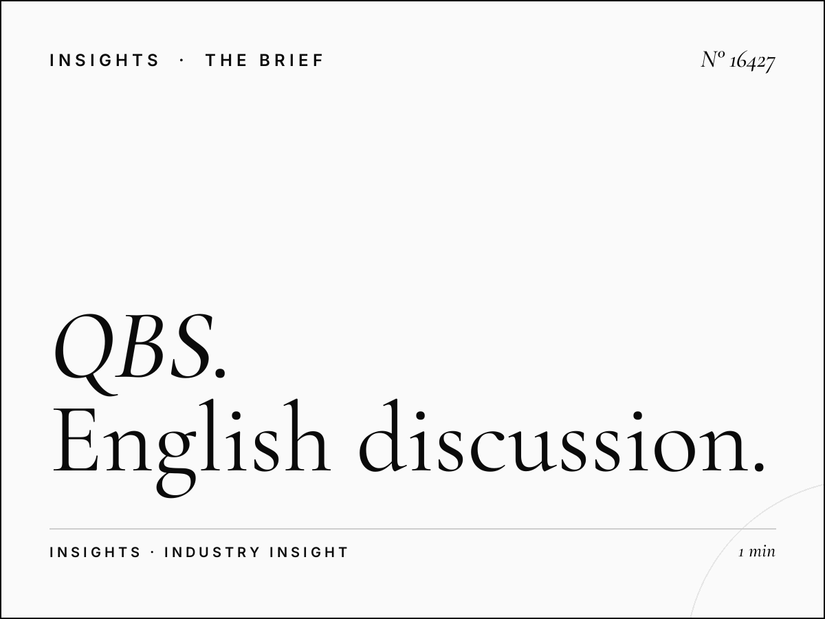 QBS English 97.5 Talk Shows: English Discussion Programming