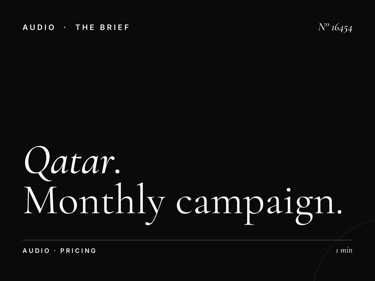 Qatar Radio 90.8 Rates: Monthly Campaign Pricing