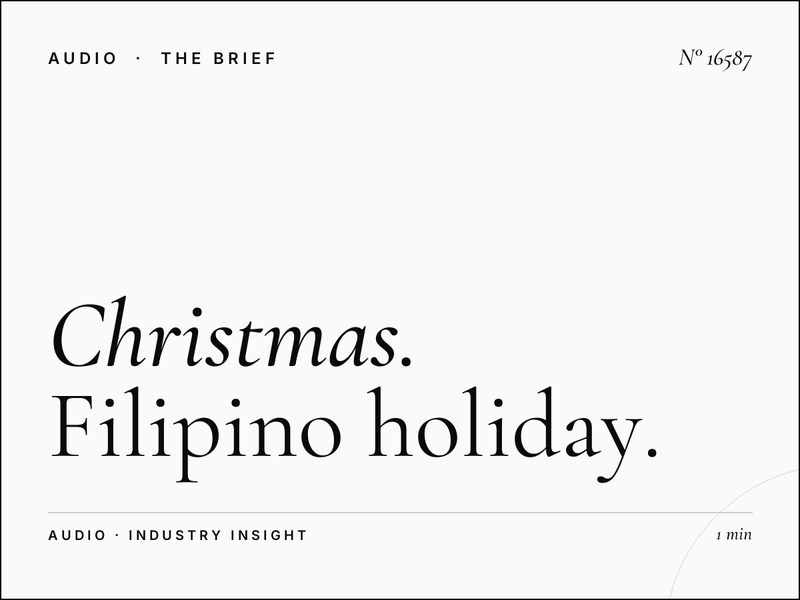 Christmas Qabayan Radio 94.3: Filipino Holiday Campaign