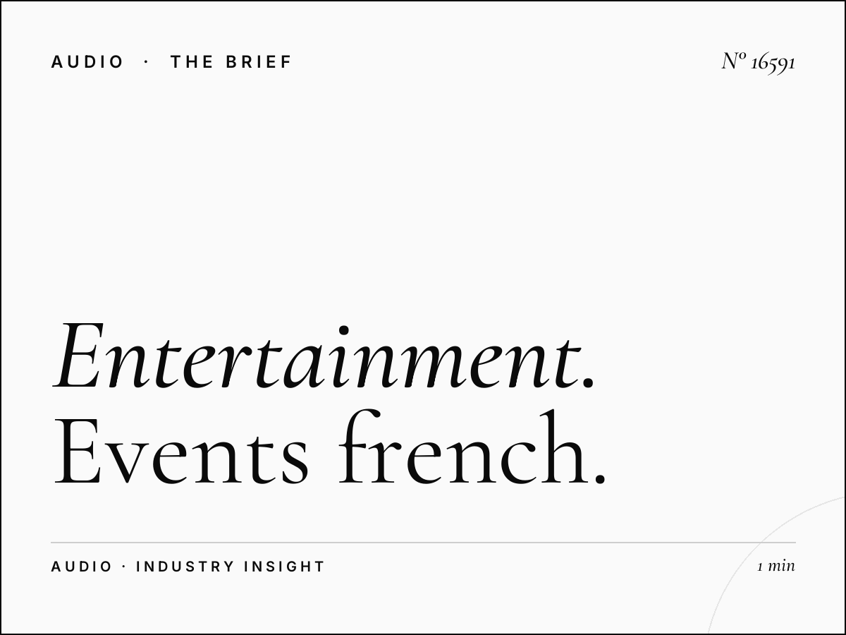 Entertainment Oryx French Radio: Events French Promotion