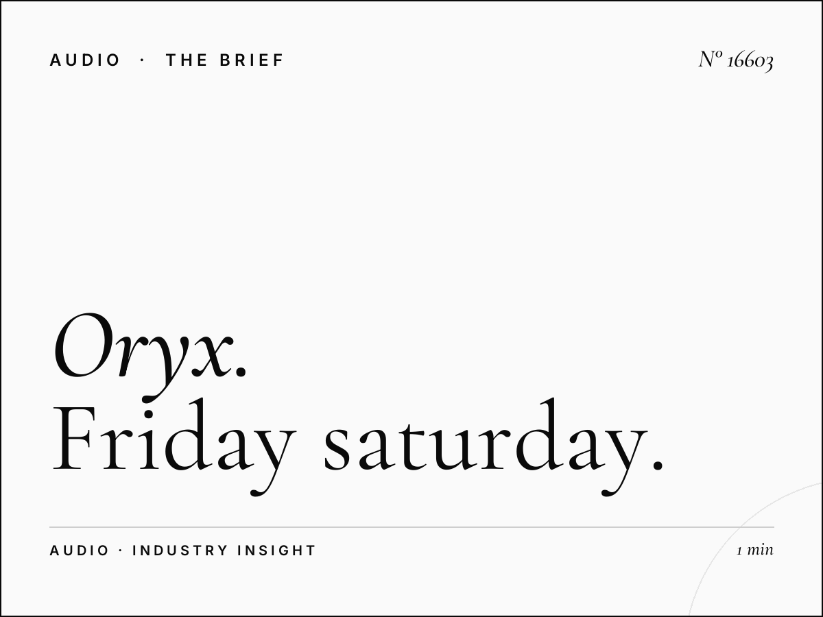Oryx French Radio 94.0 Weekend: Friday Saturday French Programming Delivers Premium Audience Engagement