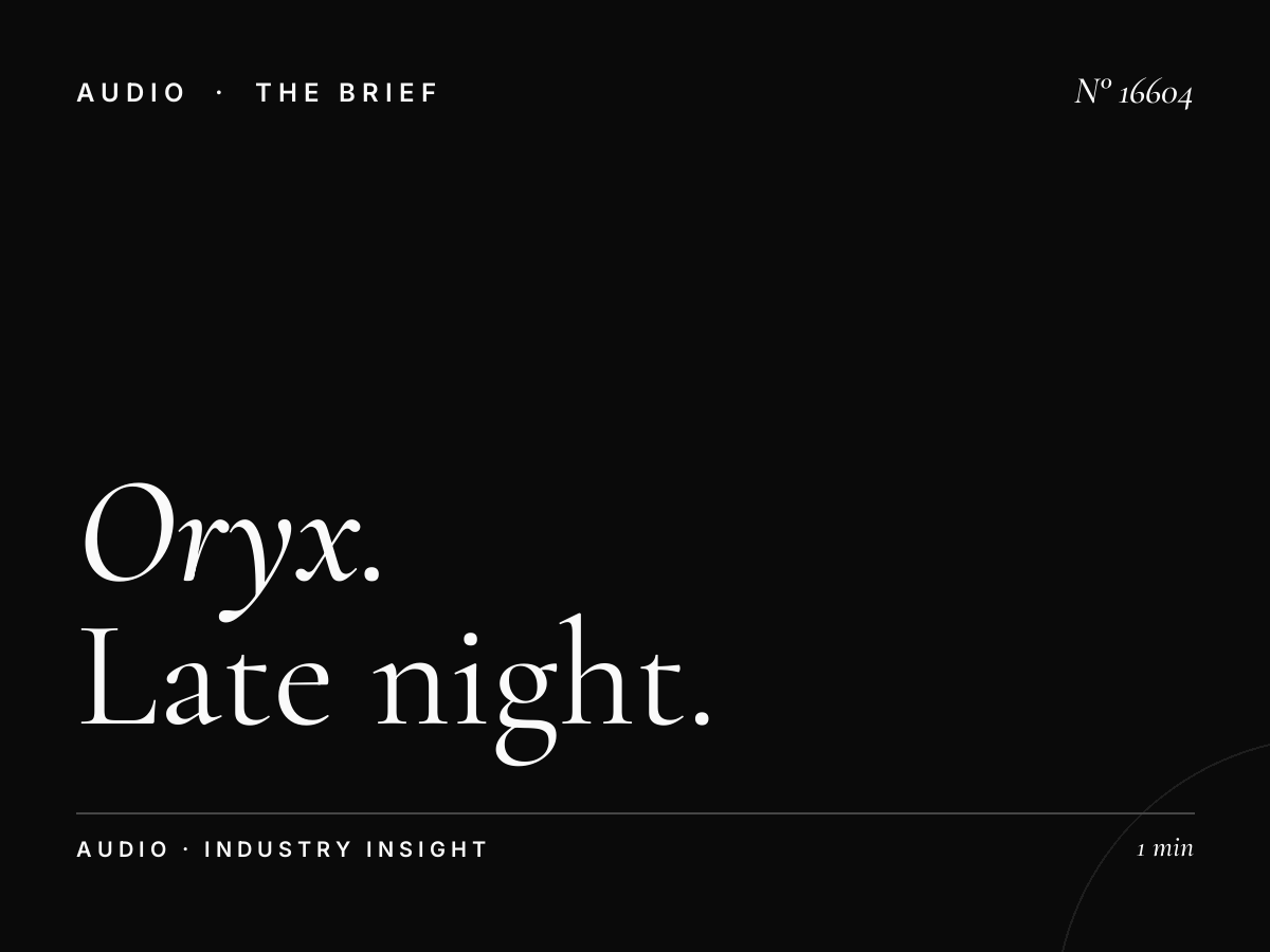 Oryx French Radio 94.0 Night Show: Late Night French Radio