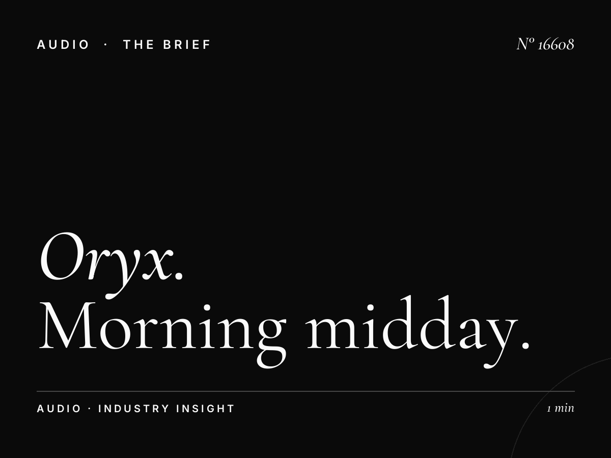 Oryx French Radio 94.0 Dayparts: Morning Midday Evening French