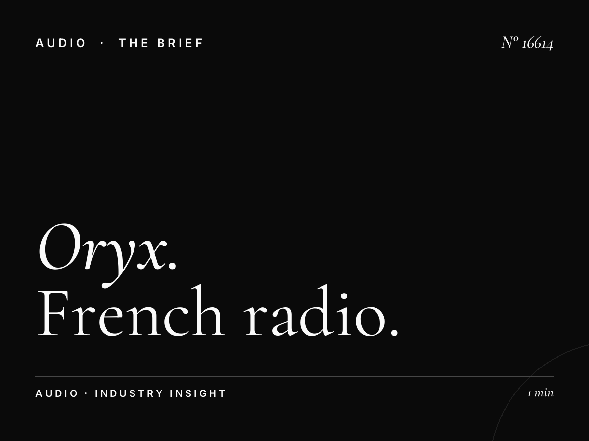 Oryx French Radio 94.0 Budget: French Radio Advertising Cost
