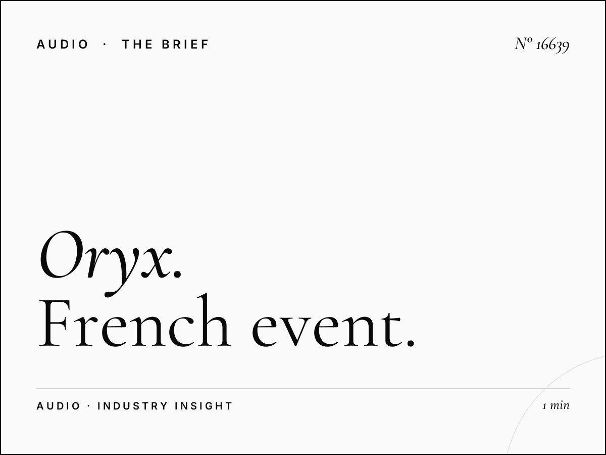 Oryx French Radio 94.0 Event Promotion: French Event Marketing