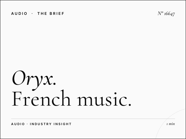 Oryx French Radio 94.0 Music Format: French Music Programming
