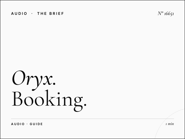 Oryx French Radio 94.0 Reservation: Booking Guide