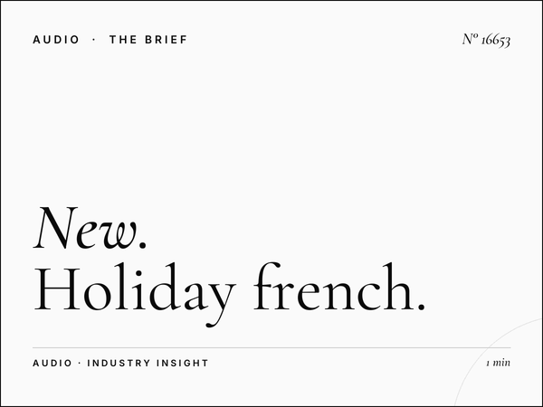 New Year Oryx French Radio 94.0: Holiday French Advertising