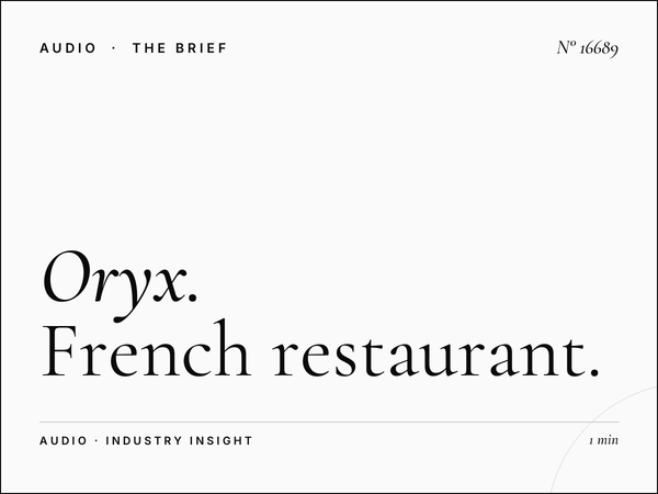 Oryx French Radio 94.0 Fine Dining: French Restaurant Qatar