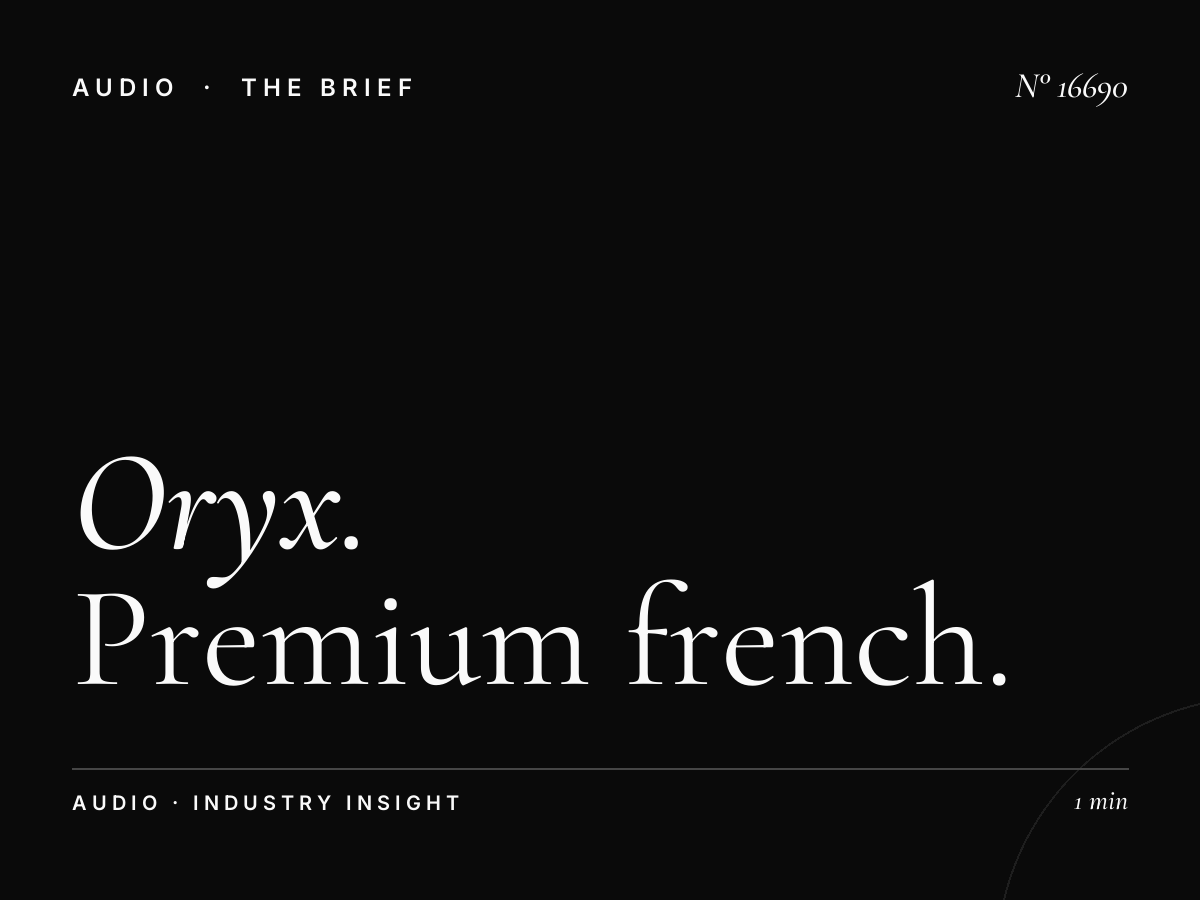 Oryx French Radio 94.0 Luxury Automotive: Premium French Car Advertising That Targets High-Net-Worth Audiences