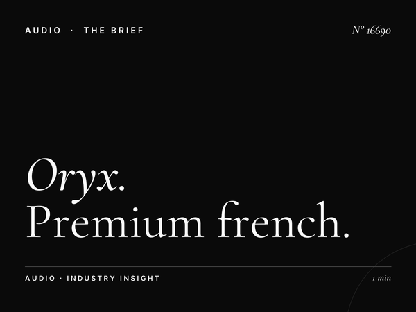 Oryx French Radio 94.0 Luxury Automotive: Premium French Car Advertising That Targets High-Net-Worth Audiences