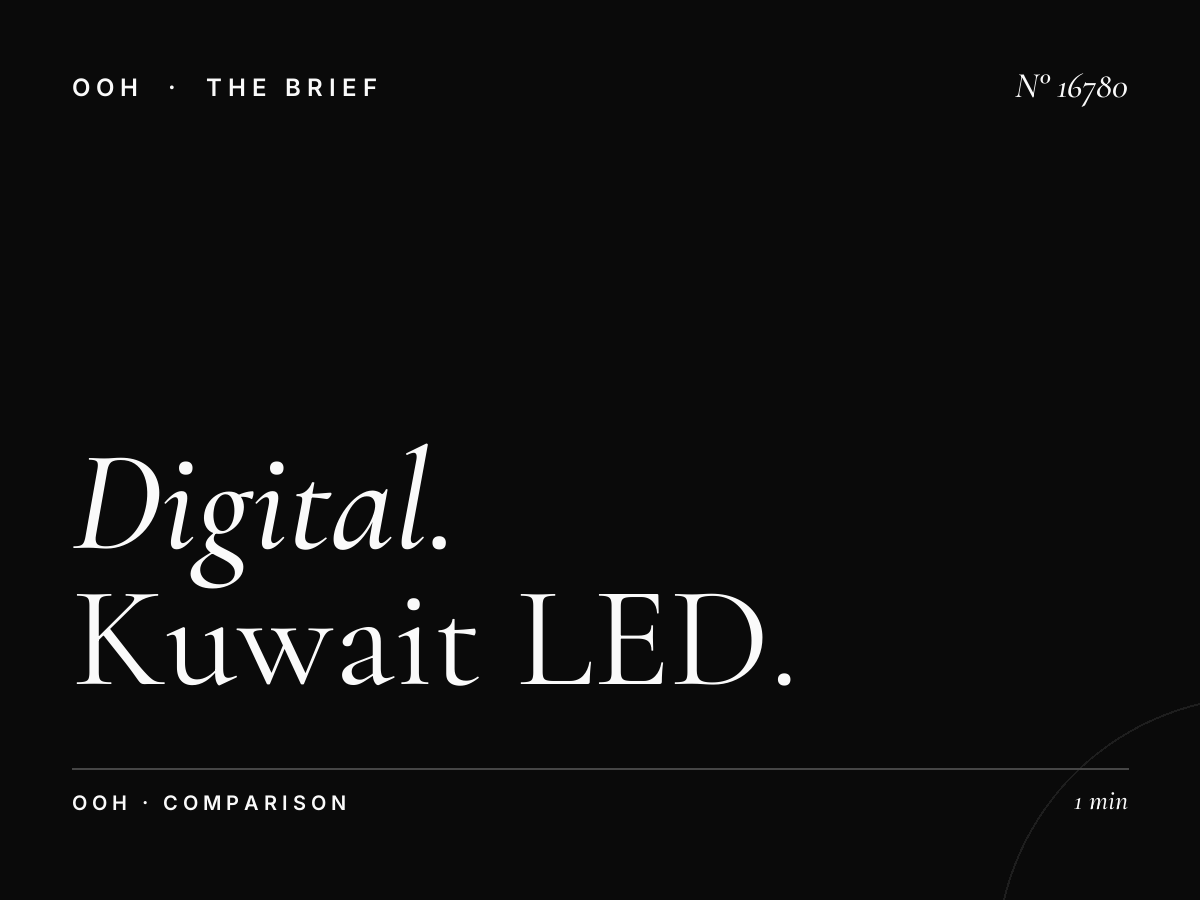 Digital vs Traditional: Kuwait LED Unipoles Advantages