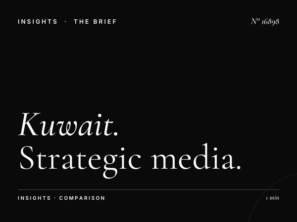 Kuwait Static Megas vs Digital: A Strategic Media Comparison for Middle Eastern Markets