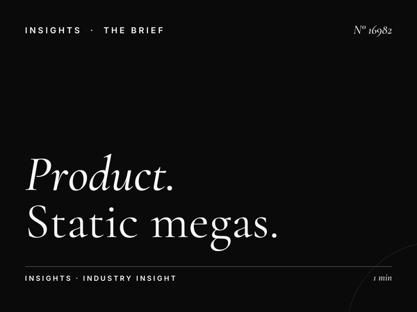 Product Launch Kuwait: Static Megas High-Impact