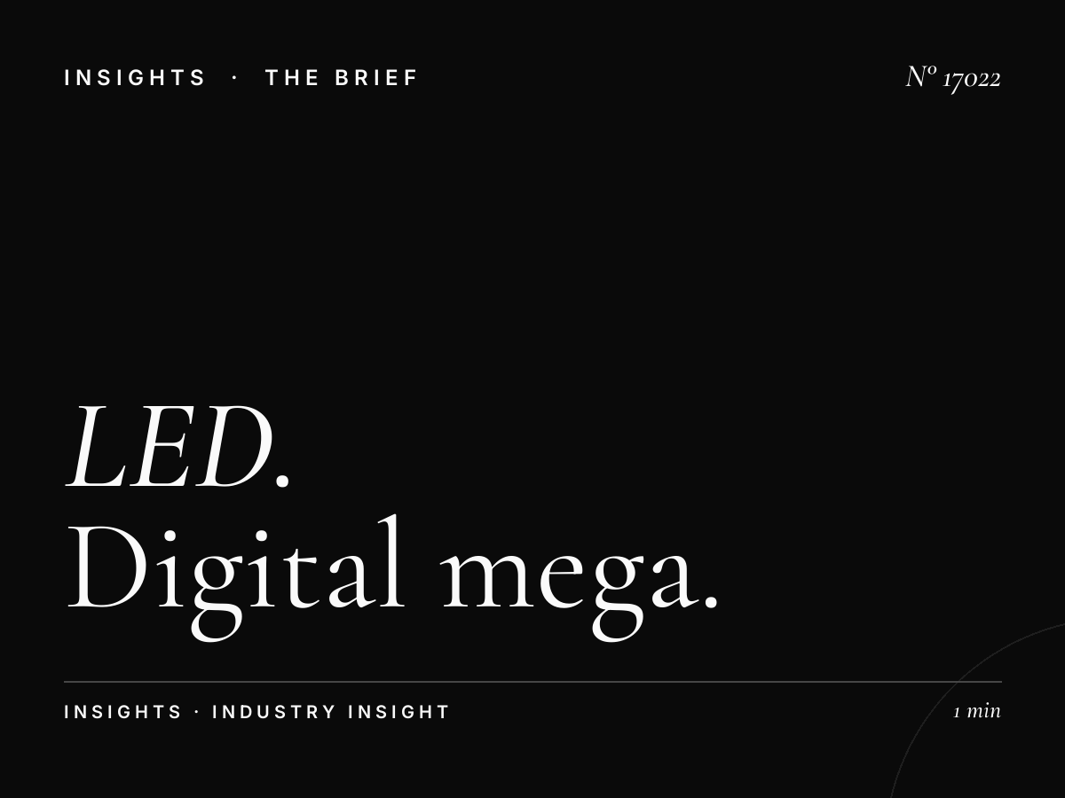 LED Megas Impact Kuwait: Digital Mega Visibility