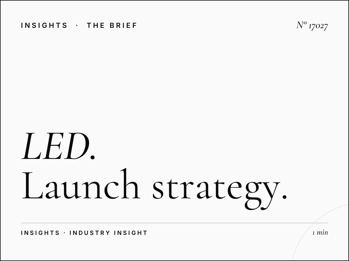 LED Megas New Product Kuwait: Launch Strategy