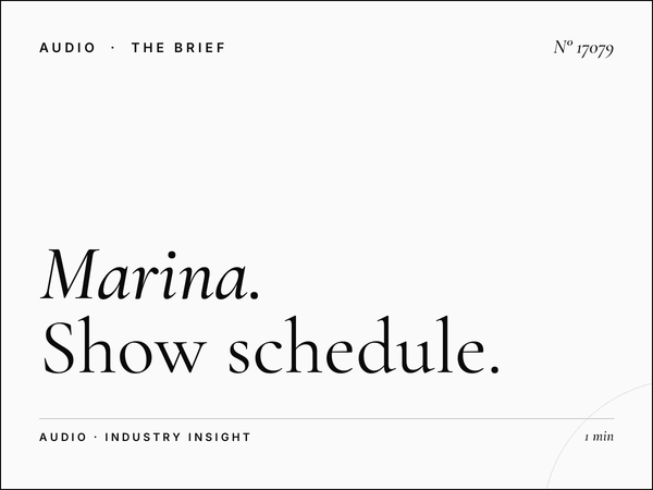 Marina FM 90.4 Programming: Show Schedule Format