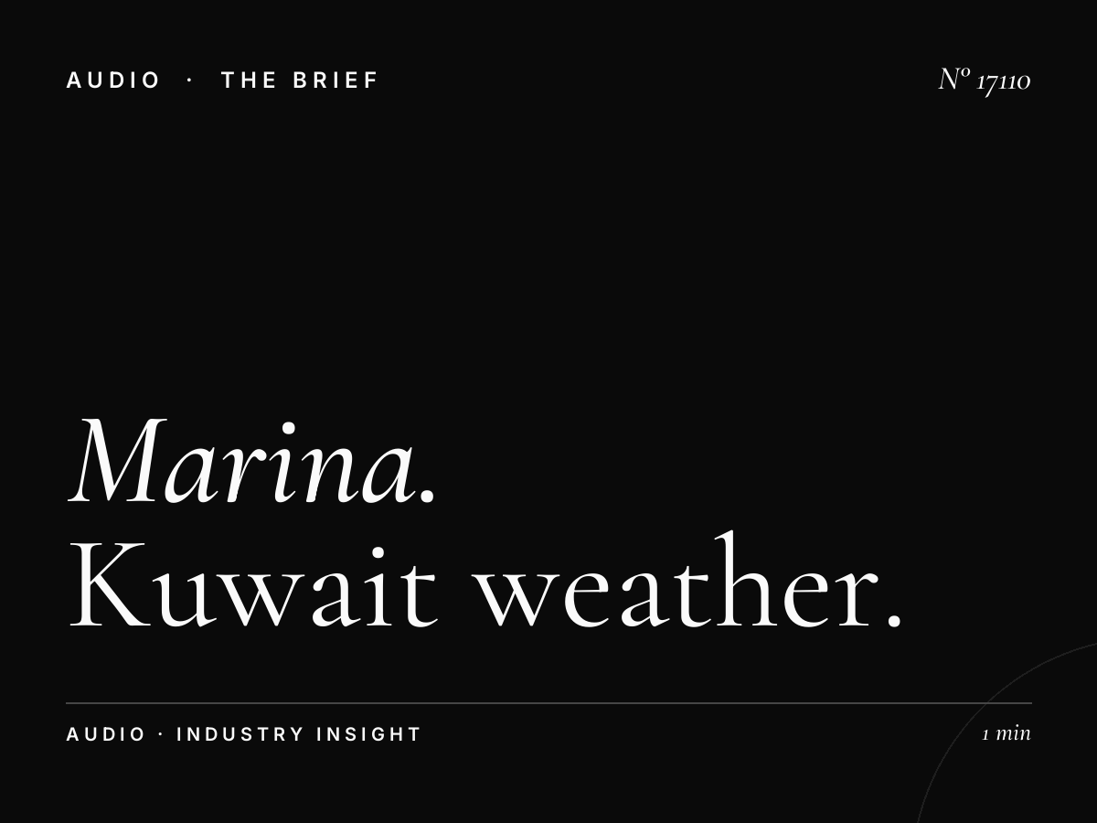 Marina FM 90.4 Weather Updates: Kuwait Weather Report
