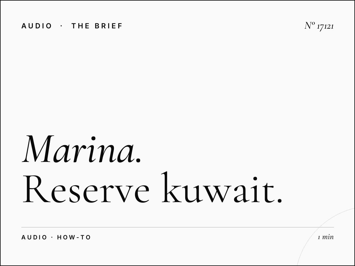 Marina FM 90.4 Booking: How to Reserve Kuwait Radio Advertising