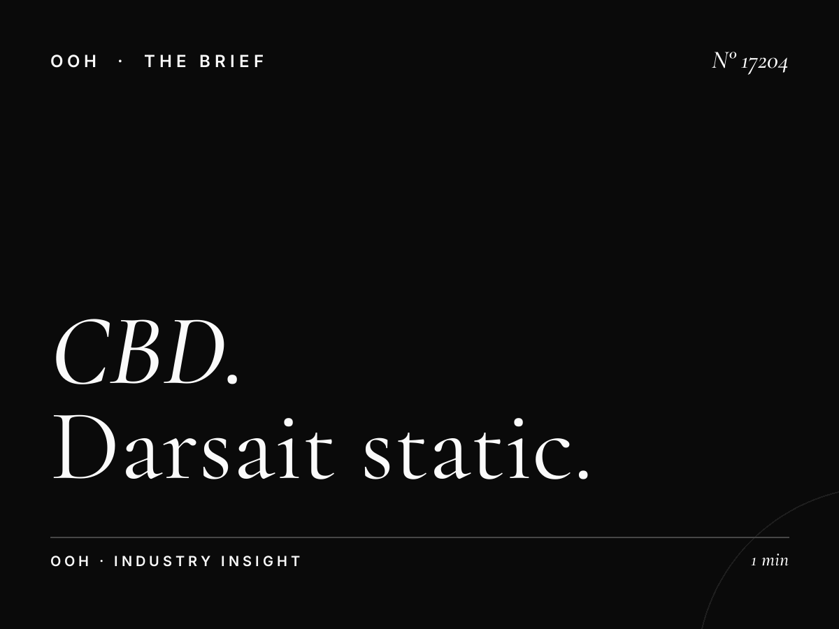 CBD Muscat Traffic: Darsait Static Billboard Times