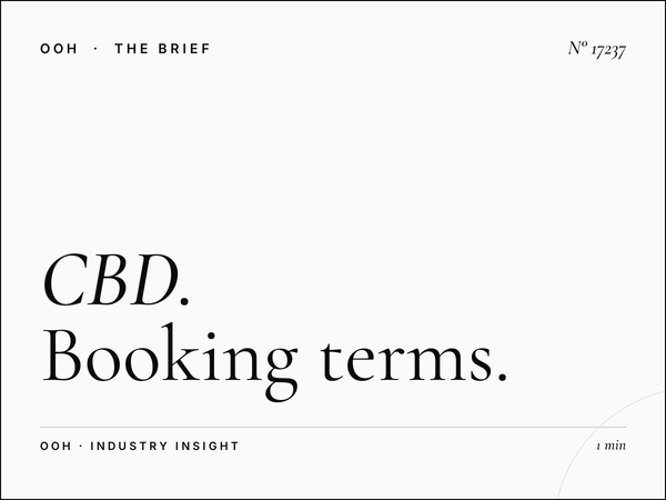 CBD Darsait Static Billboard Contracts: Booking Terms