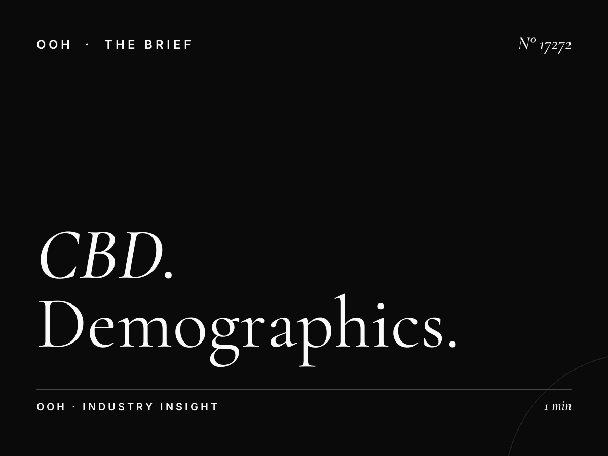 CBD Darsait Static Billboard Audience: Demographics