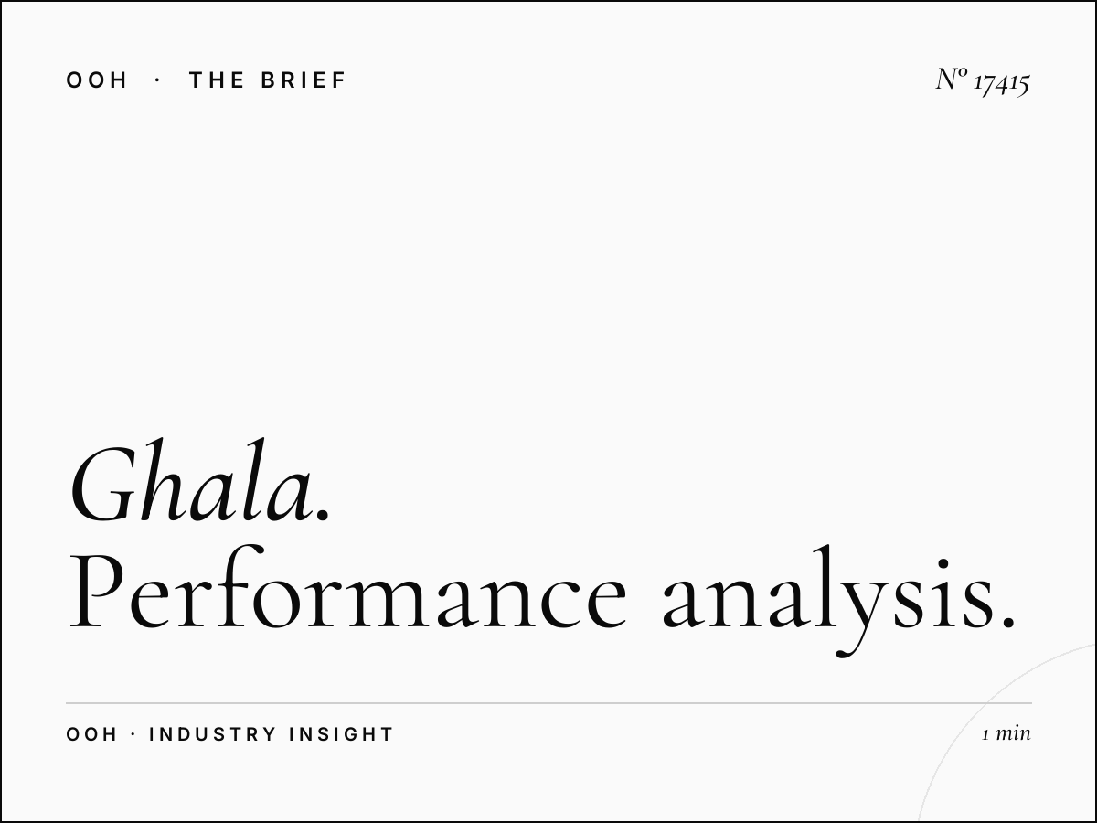 Ghala Royal Hospital Static Billboard ROI: Performance Analysis for Strategic Media Investment