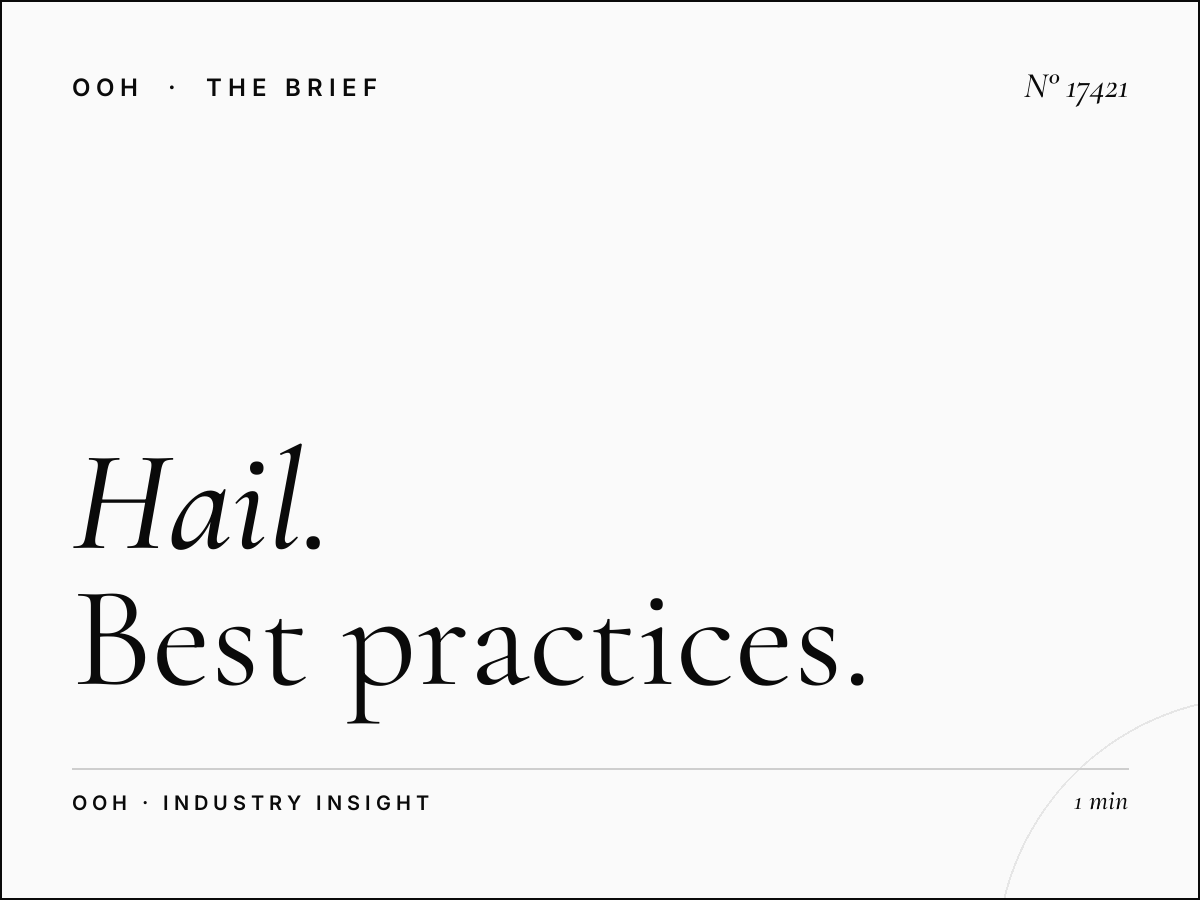 Al Hail Highways Billboard Creative: Best Practices