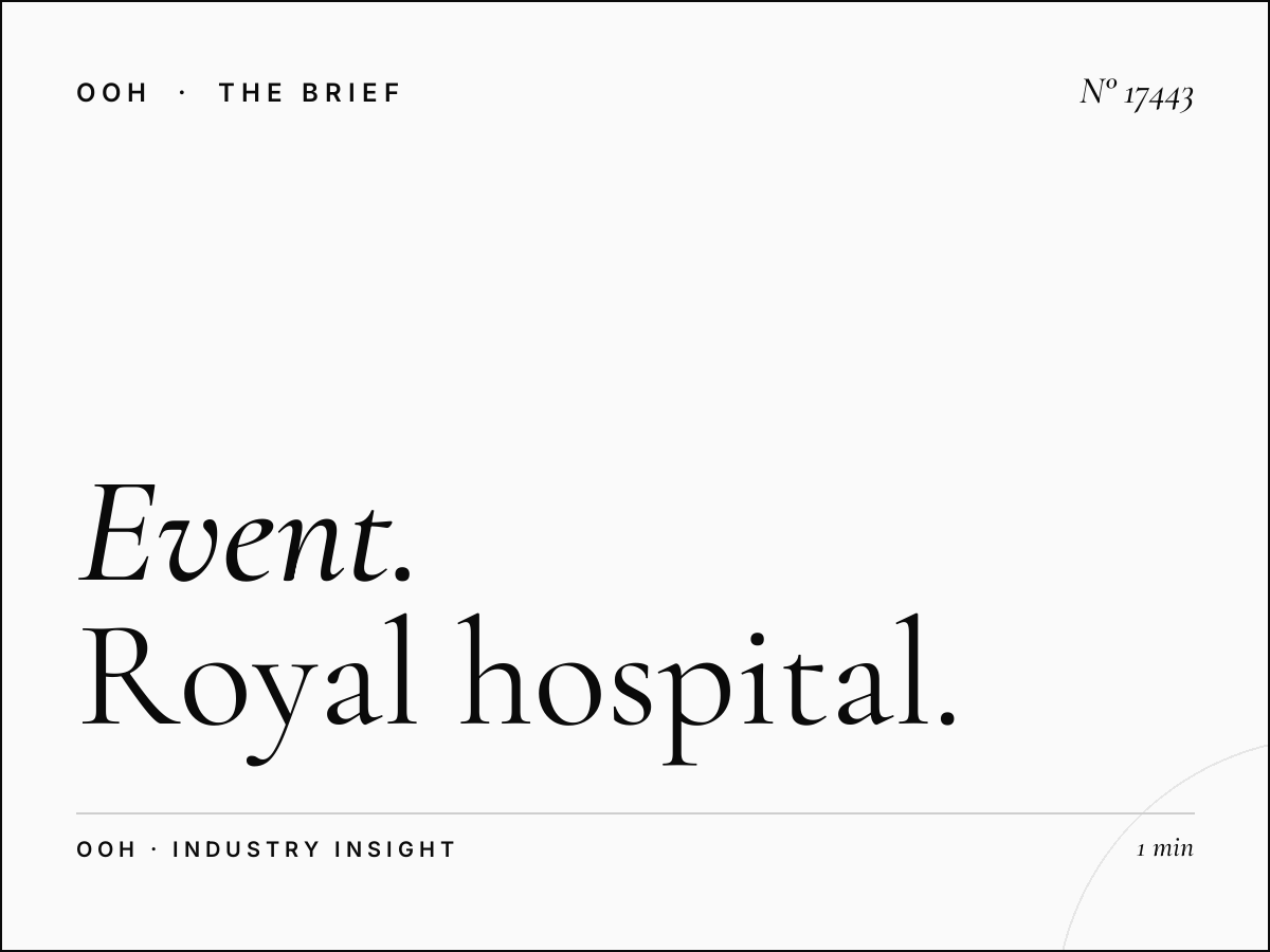 Event Advertising Ghala: Royal Hospital Billboard Promotion
