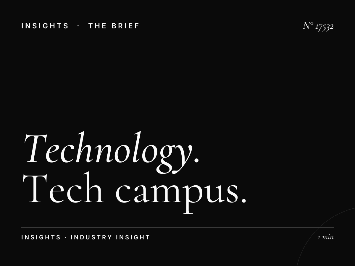 Technology Brands Muscat University Screen: Tech Campus