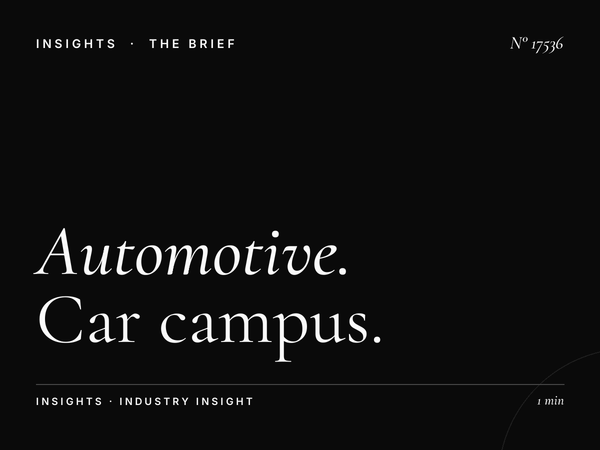 Automotive Brands Muscat University Screen: Car Campus