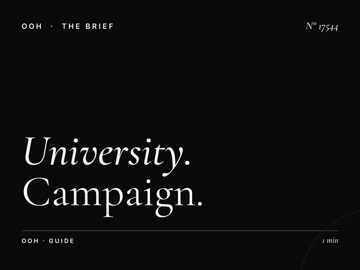 University Digital Screen Advertising Muscat: Campaign Guide