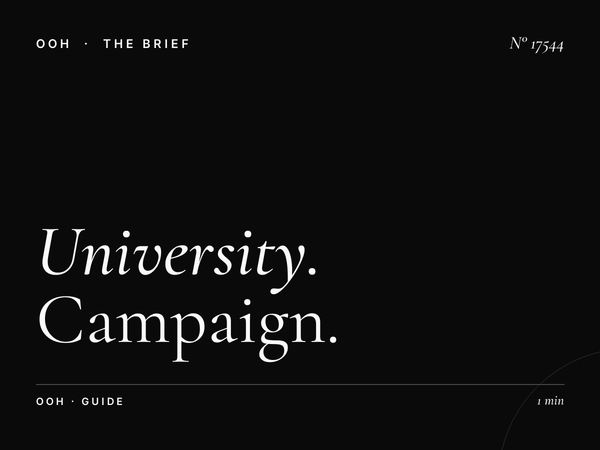University Digital Screen Advertising Muscat: Campaign Guide