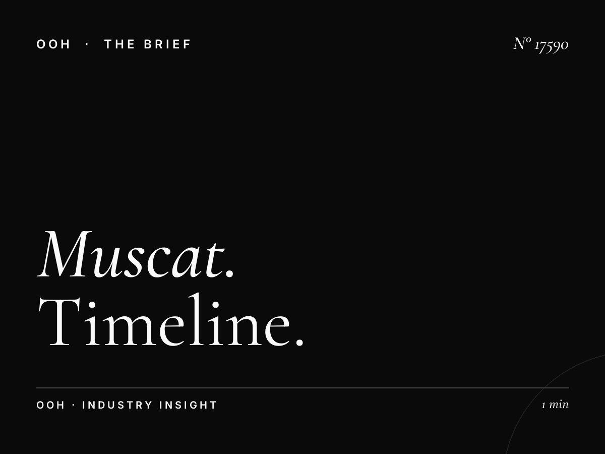 Muscat University Digital Screen Production: Timeline