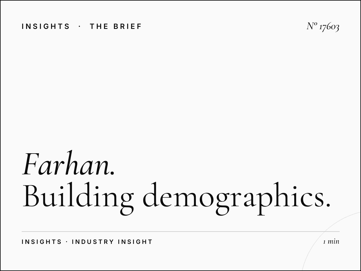 Farhan Tower Screen Audience Muscat: Building Demographics